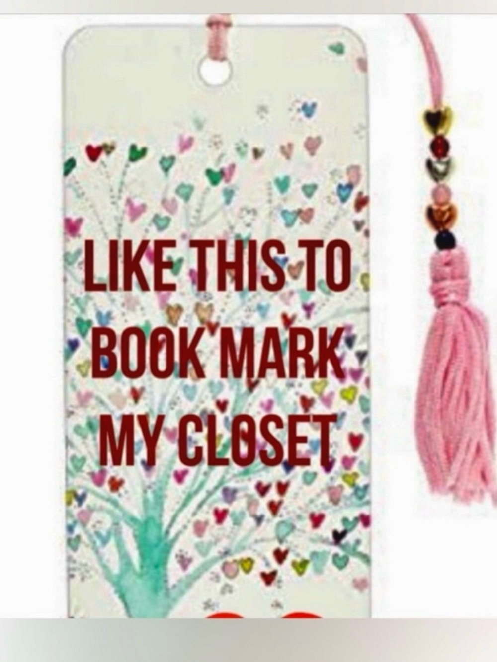 LIKE to BOOKMARK MY CLOSET